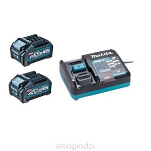 40V 2x4Ah DC40RA zestaw zasilający Makita XGT   Kup za min. 2450zł, zarejestruj, otrzymaj dodatkowy akumulator!