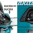 pilarka akumulatorowa 36V Makita DUC355Z - 2