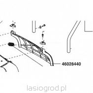 pokrywa wyrzutu tylna AL-KO 32 VLE
