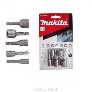 zestaw bitów nasadek 6-13mm 5szt Makita