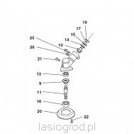 koło zębate przekładni Makita BCM2600