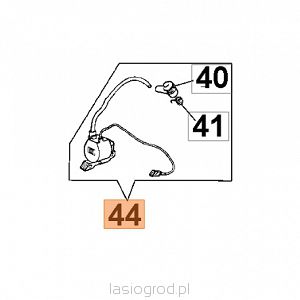 cewka iskrownik Oleo-Mac Efco 981 bobina