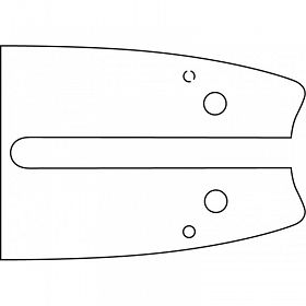 prowadnica Oregon 14" 3/8 35cm 1,3 typ 074 Stihl pico