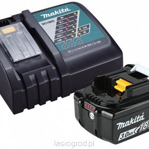 zestaw zasilający Makita BL1830B DC18RC akumulator i ładowarka