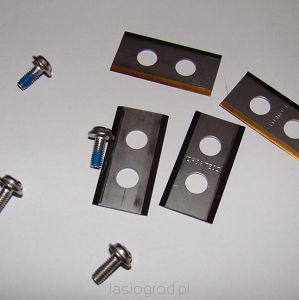 noże nożyki kosiarki robota Worx 4szt