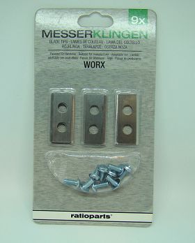 noże nożyki kosiarki robota Worx 9szt