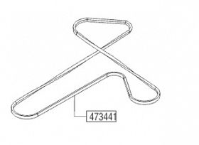 pasek napędu noży traktorki Solo by AL-KO 93 95