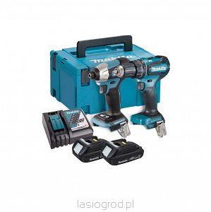 zestaw Combo Makita DLX2414AJ DHP487 DTD157 2x2Ah