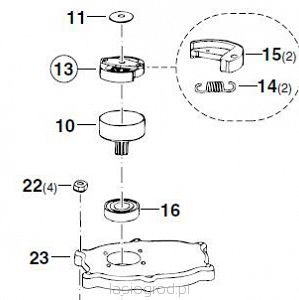 sprzęgło wiertnicy Dolmar PD491