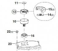 sprzęgło wiertnicy Dolmar PD491