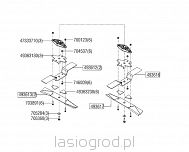 dystans trzymak noża T22-110 Solo by AL-KO 127575 127709