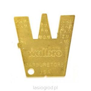 przymiar regulacji Walbro