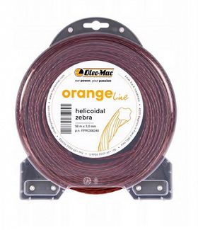 żyłka do koszenia 2,4mm 88m Zebra Oleo-Mac Orange