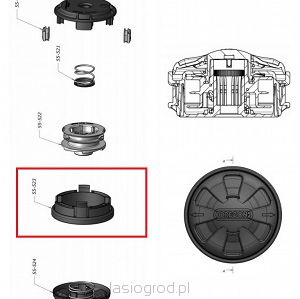 korpus głowicy Oregon 559059