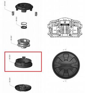 korpus głowicy Oregon 559059