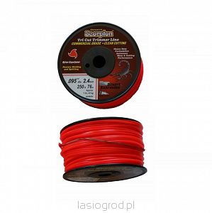 żyłka do koszenia 3,0mm 48m trójkątna Scorpion