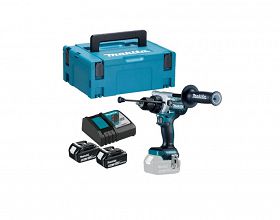 wiertarko-wkrętarka aku Makita DHP486RTJ 2x5Ah + ODKURZACZ!!!