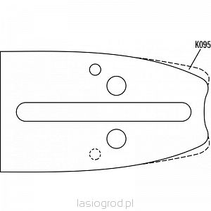 prowadnica Oregon 15