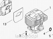 cylinder Shindaiwa 446 sam